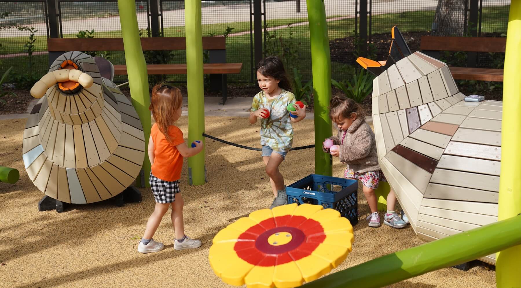 Playscape at park